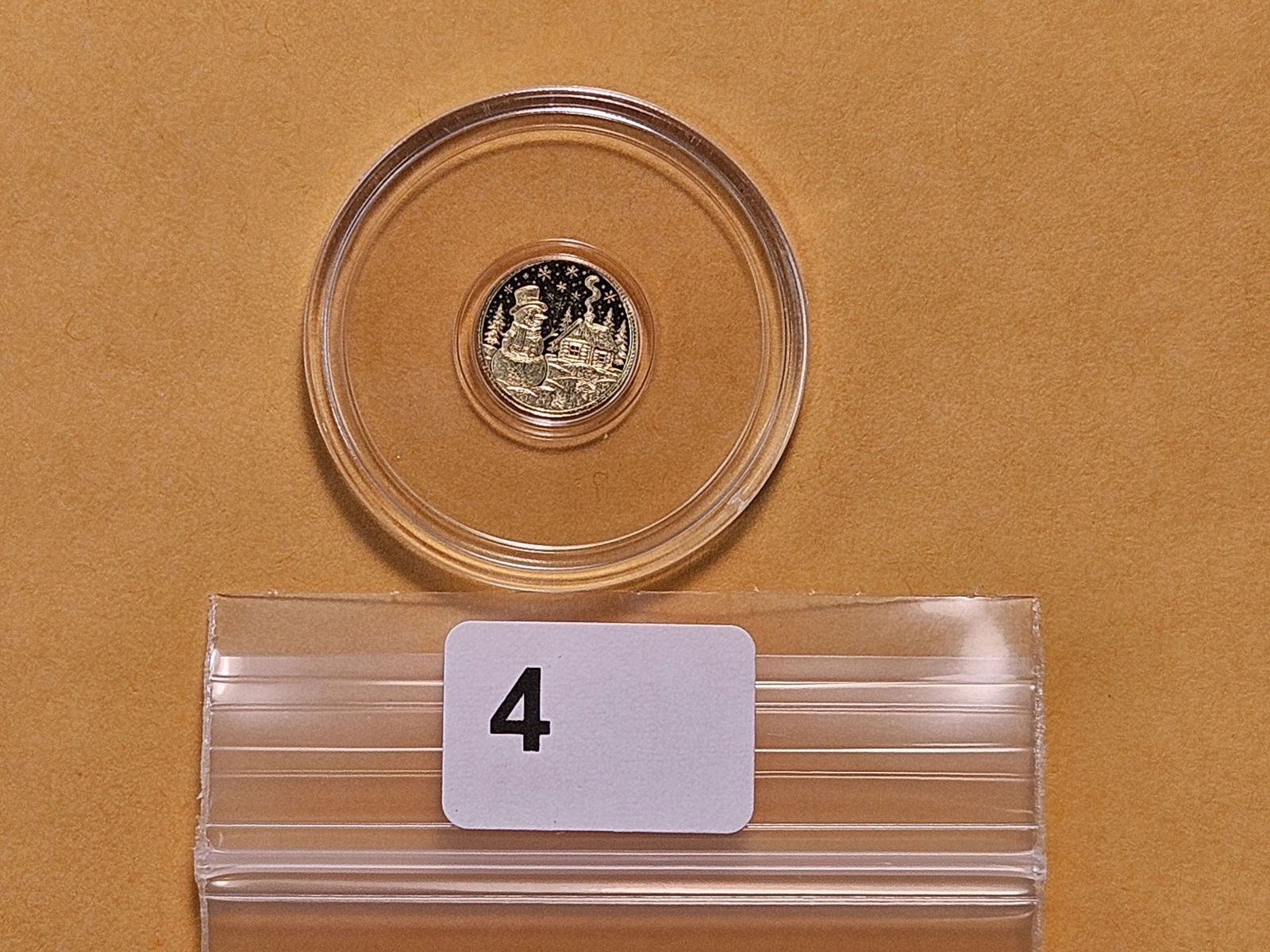 GOLD! 1-200th of a Troy Ounce .999 Fine Gold Mini-Coin - 3