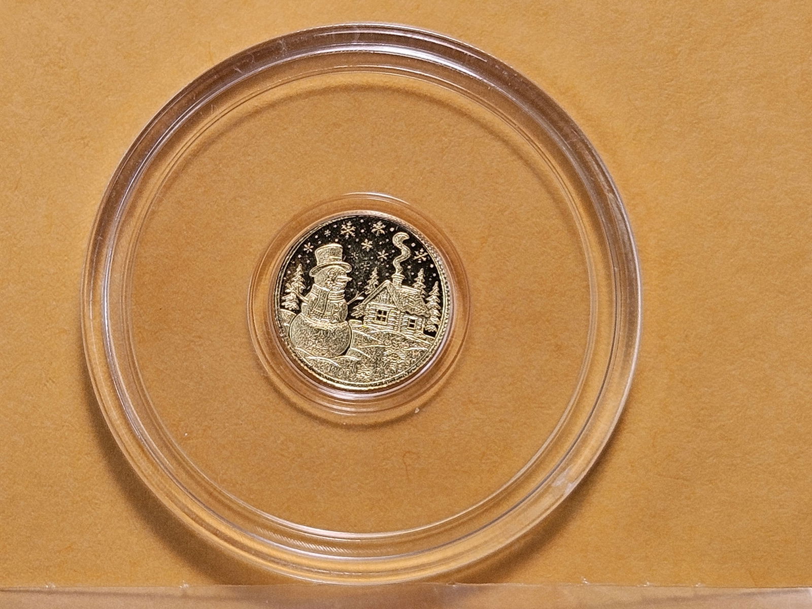 GOLD! 1-200th of a Troy Ounce .999 Fine Gold Mini-Coin - 4