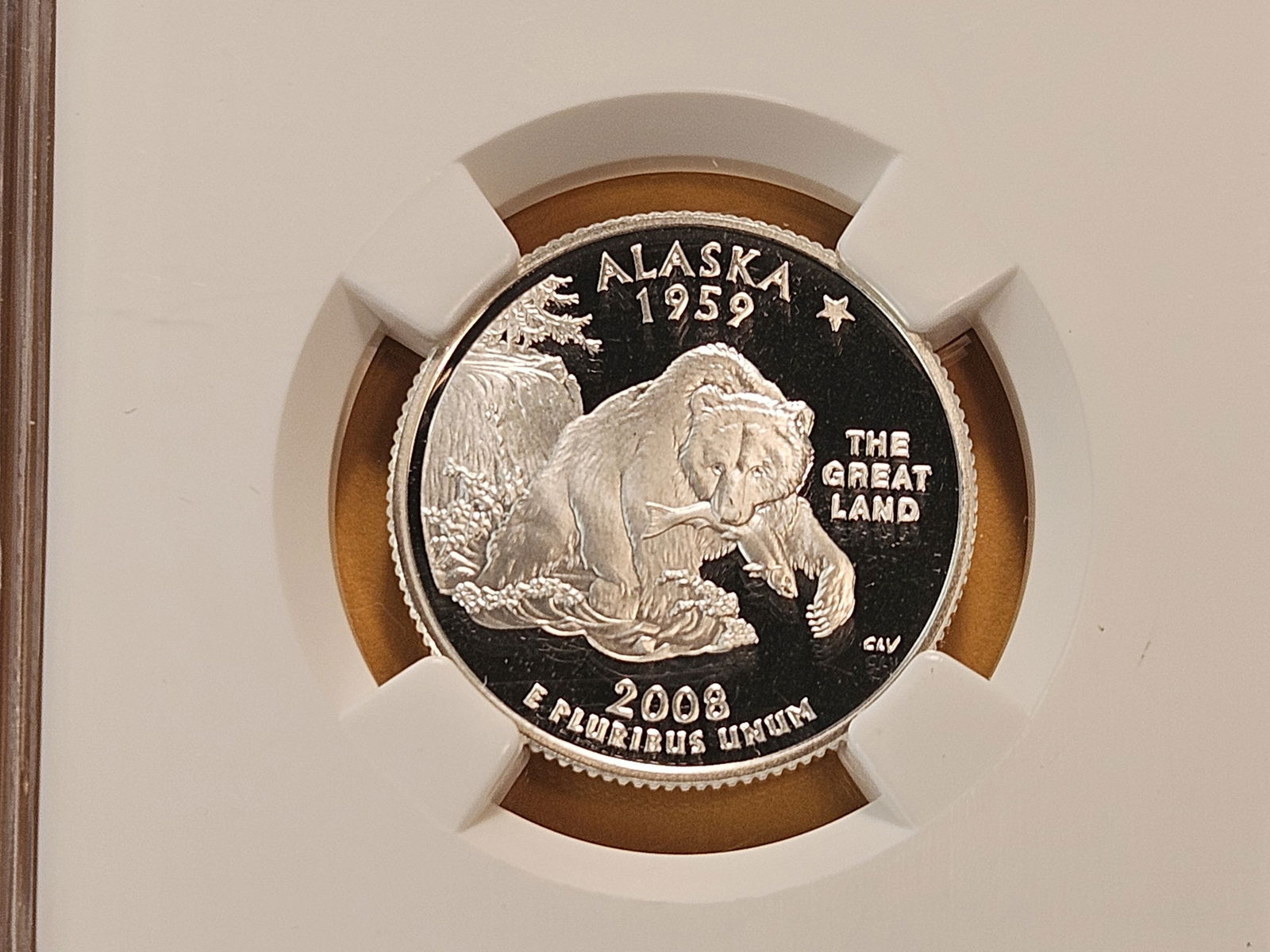 Five NGC Graded Silver Statehood Quarters in Proof 69 Ultra Cameo - 6