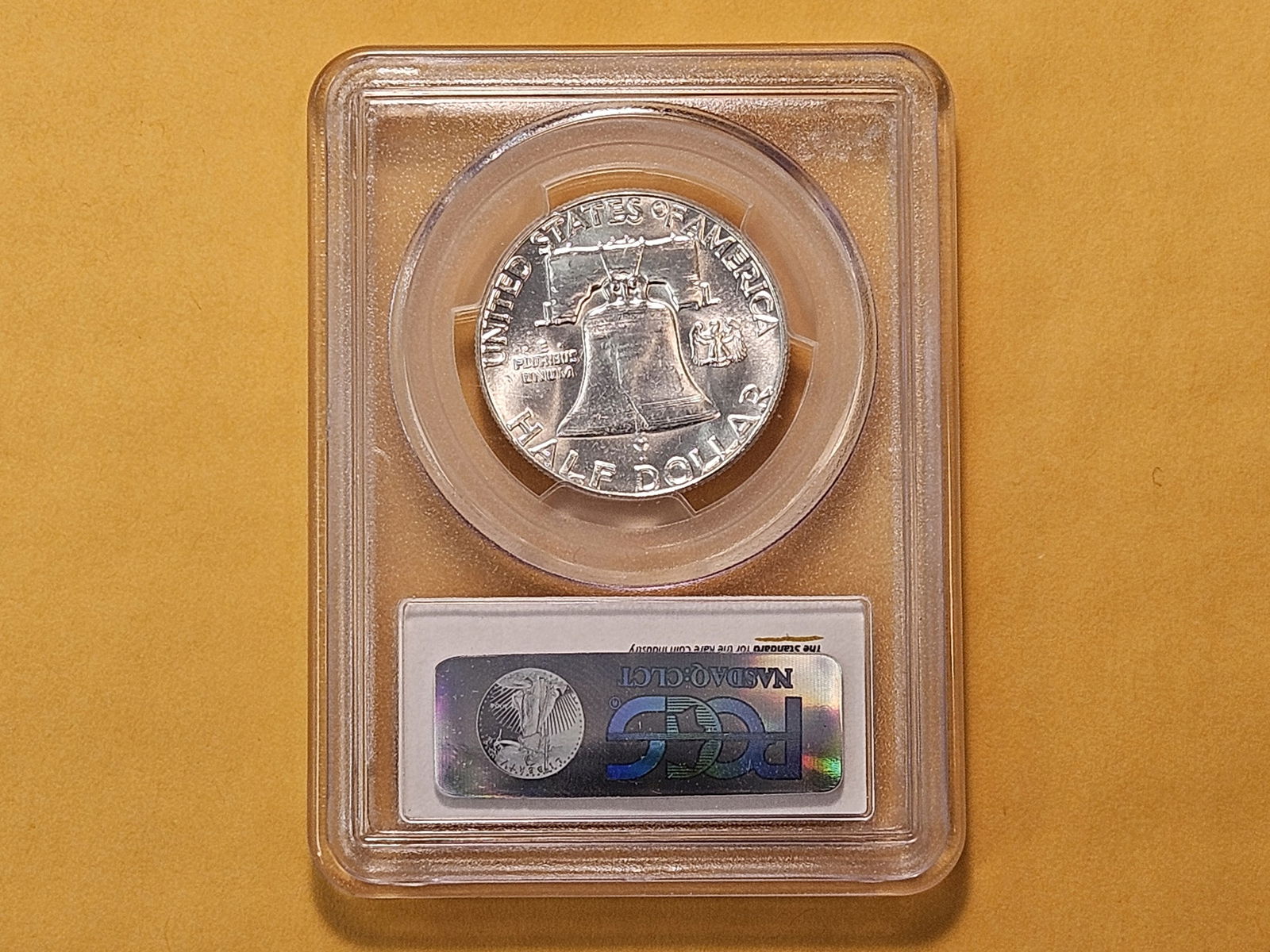 PCGS 1963 Franklin Silver Half Dollar in Mint State 65 - 3