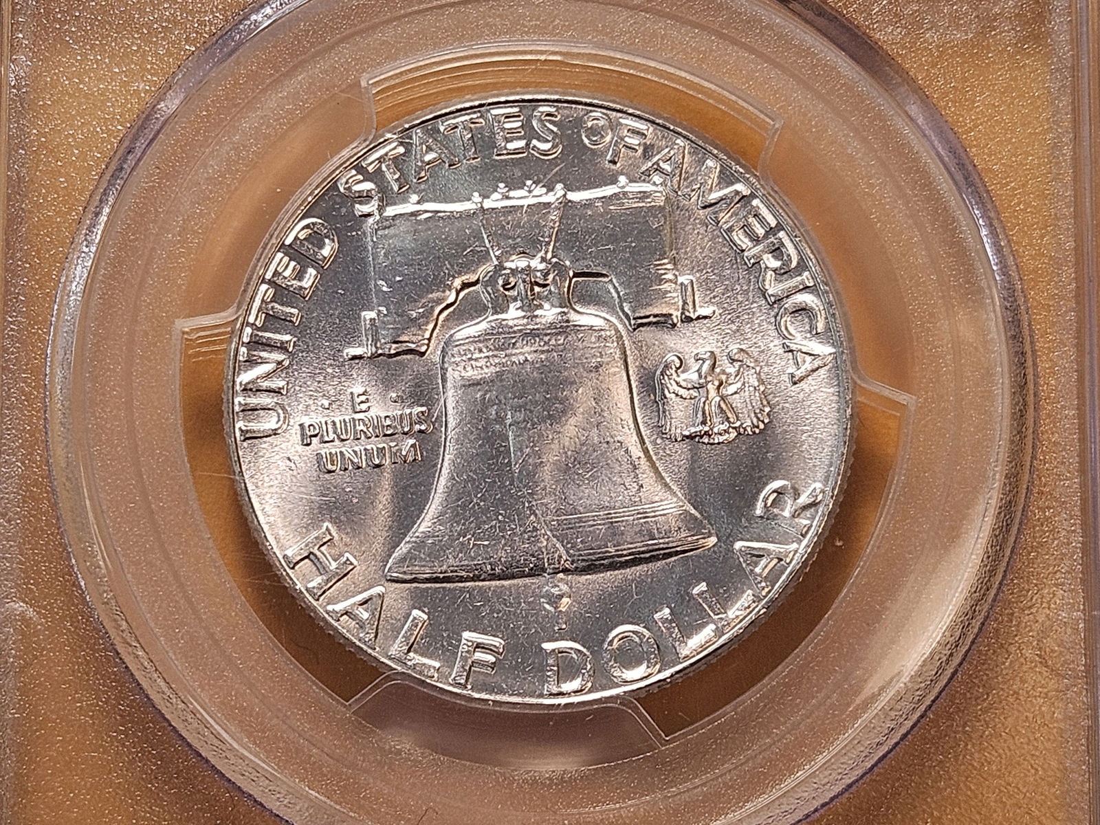 PCGS 1963 Franklin Silver Half Dollar in Mint State 65 - 4