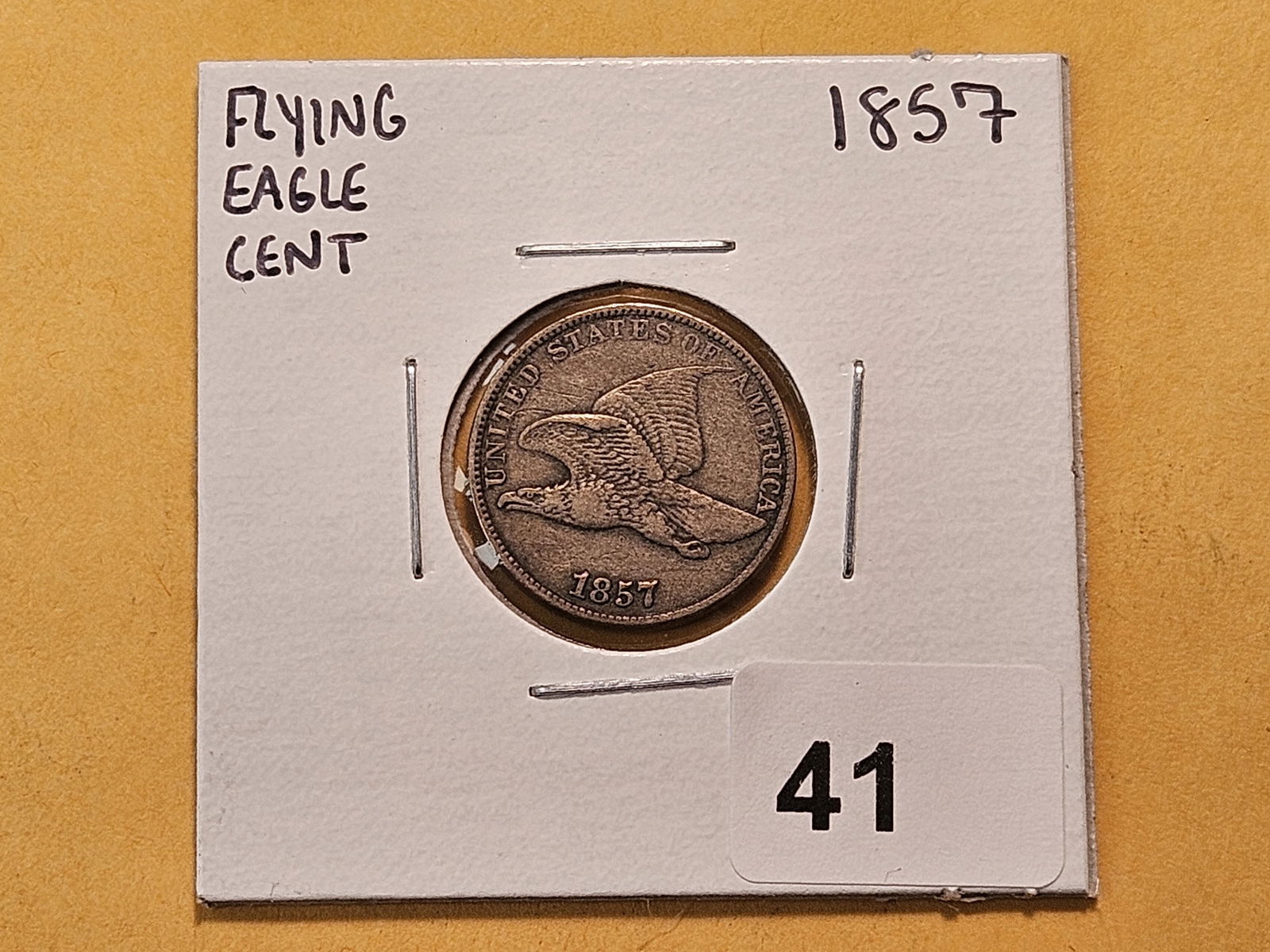 1857 Flying Eagle Cent - 2