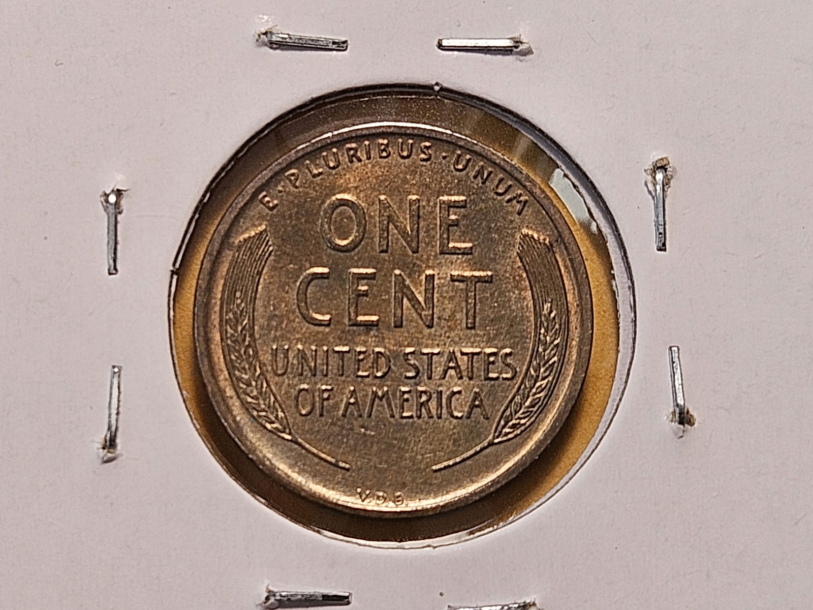 Choice Brilliant Uncirculated plus 1909 V.D.B. Wheat Cent - 4