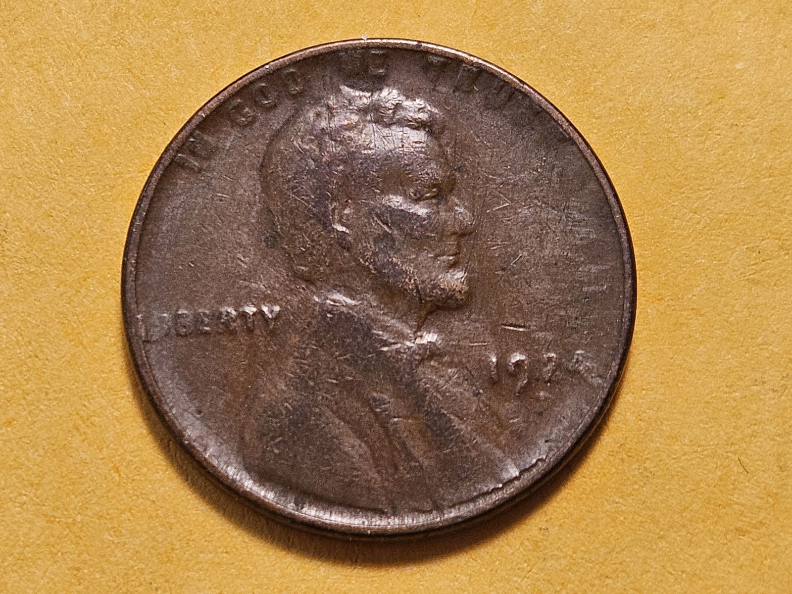 Better Date 1924-D Wheat Cent: Very Good 