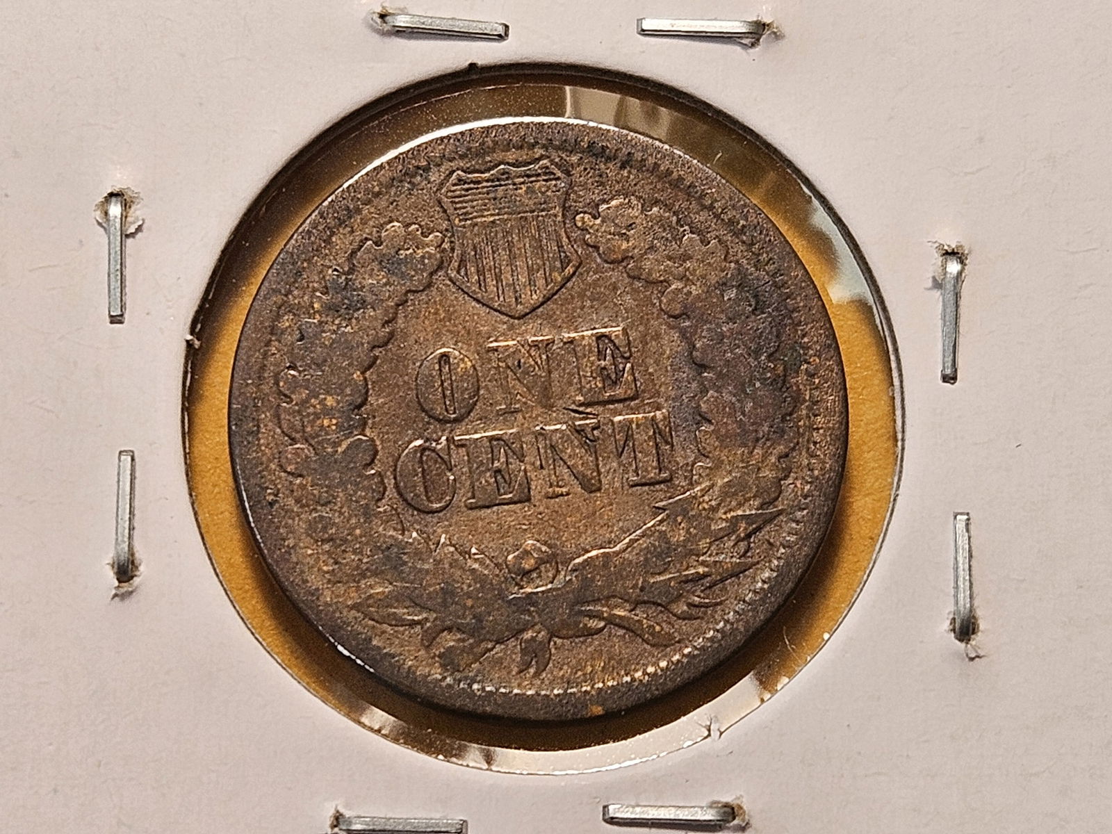 Semi-key Date 1864-L Indian Head Cent - 4