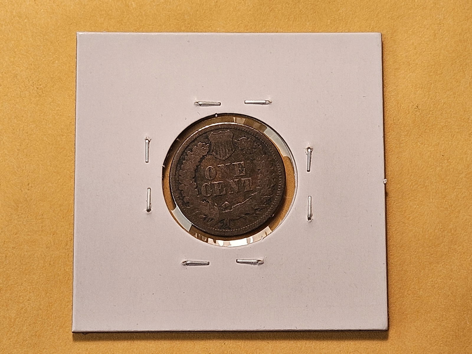 Semi-Key 1869 Indian Head Cent - 3