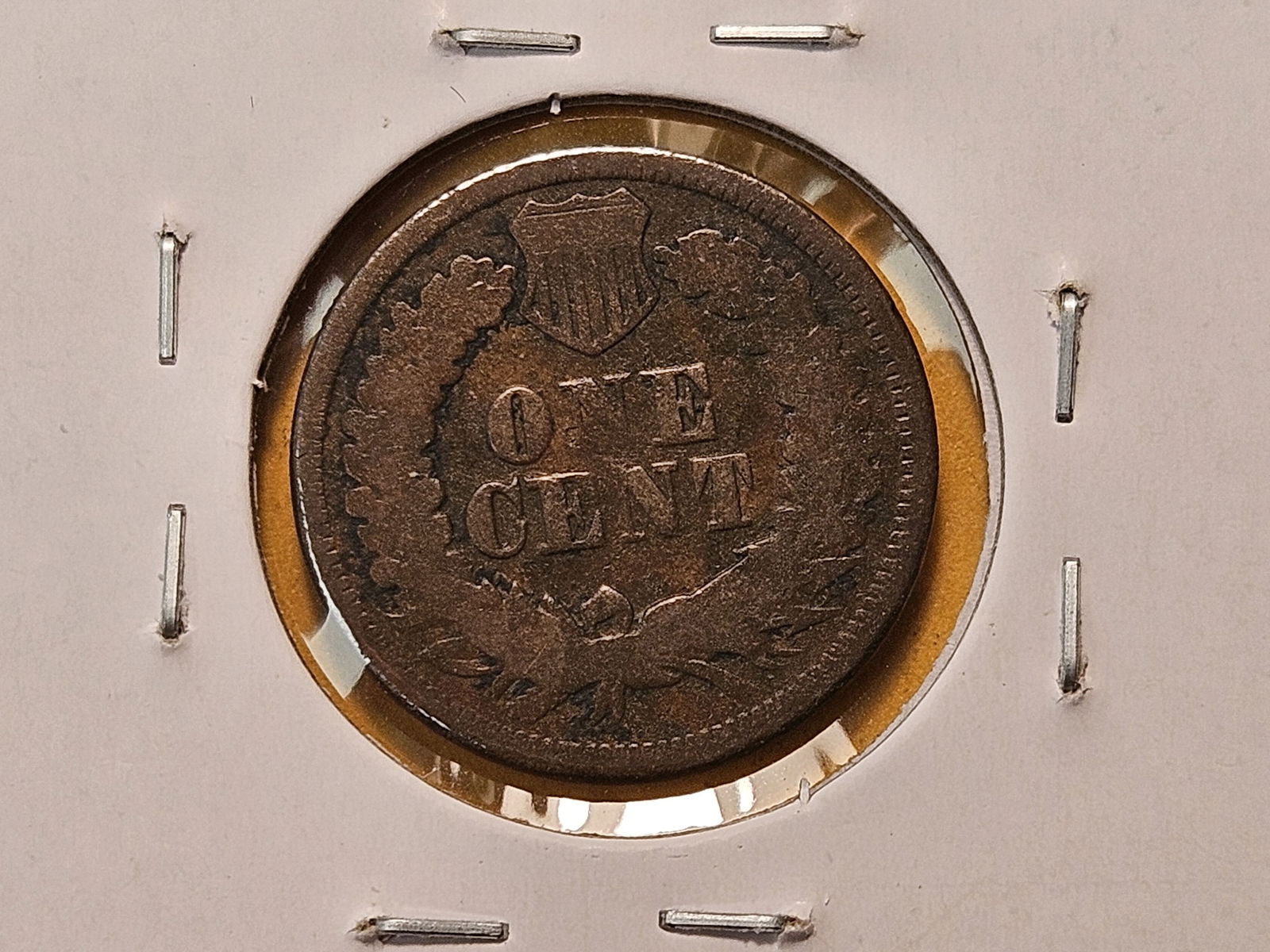 Semi-Key 1869 Indian Head Cent - 4