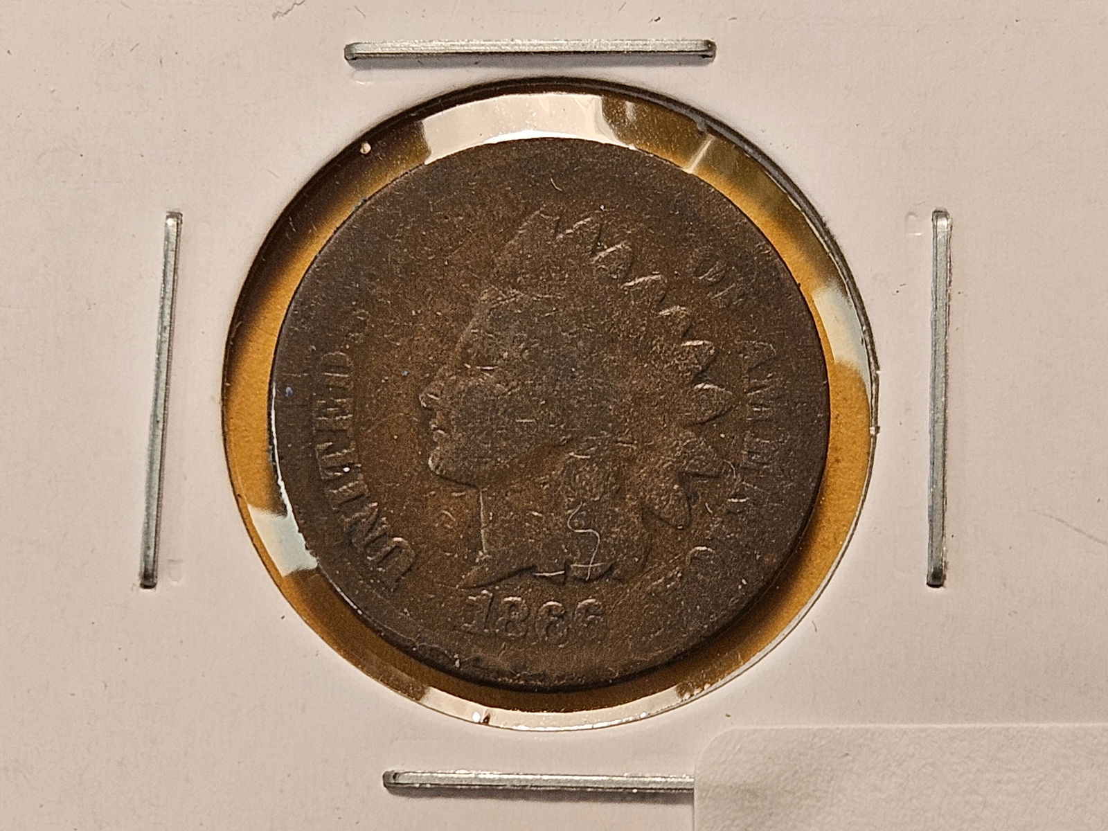 Two Circulated Better Date Indian Head Cents - 2