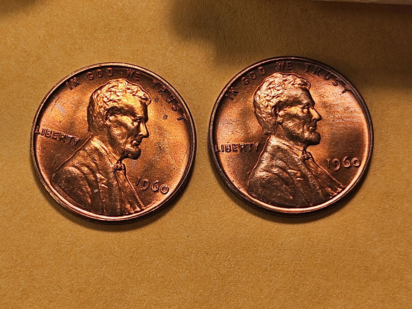 VARIETY!! FULL ROLL! Brilliant Uncirculated 1960 Lincoln Memorial Cent Roll - 3