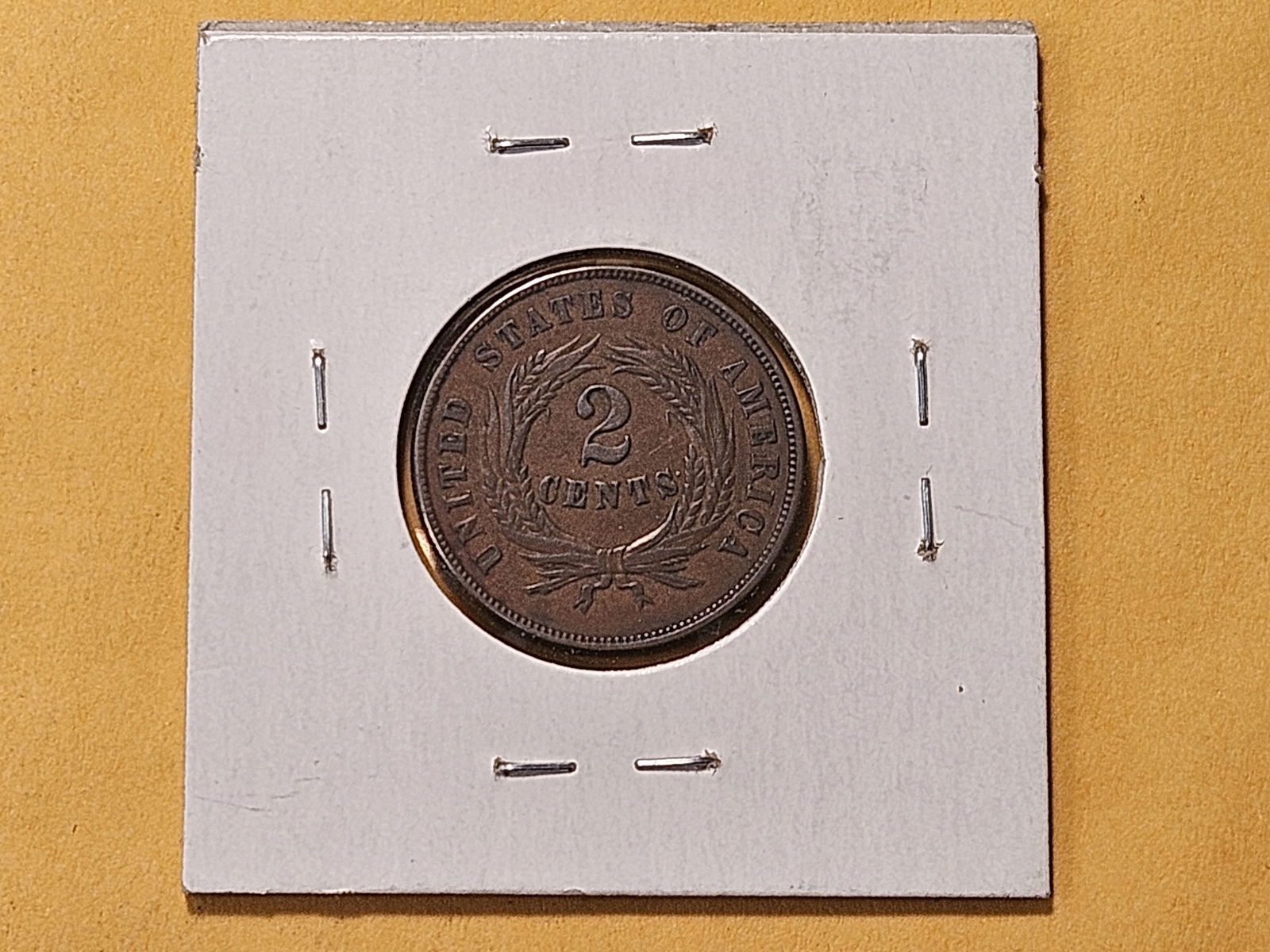 1864 Two Cent Piece - 3