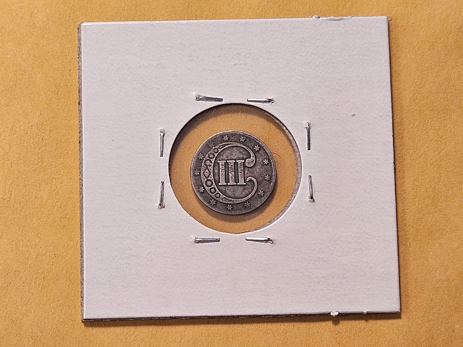 1853 Three Cent Silver - 3