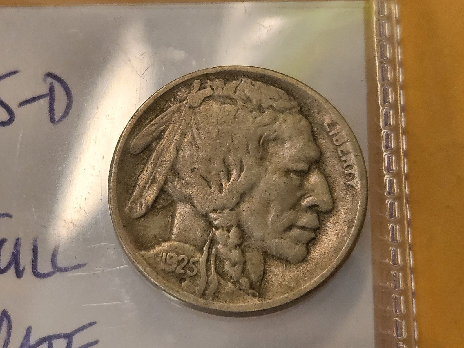 Tougher Date 1925-D Buffalo Nickel (1 of 4)
