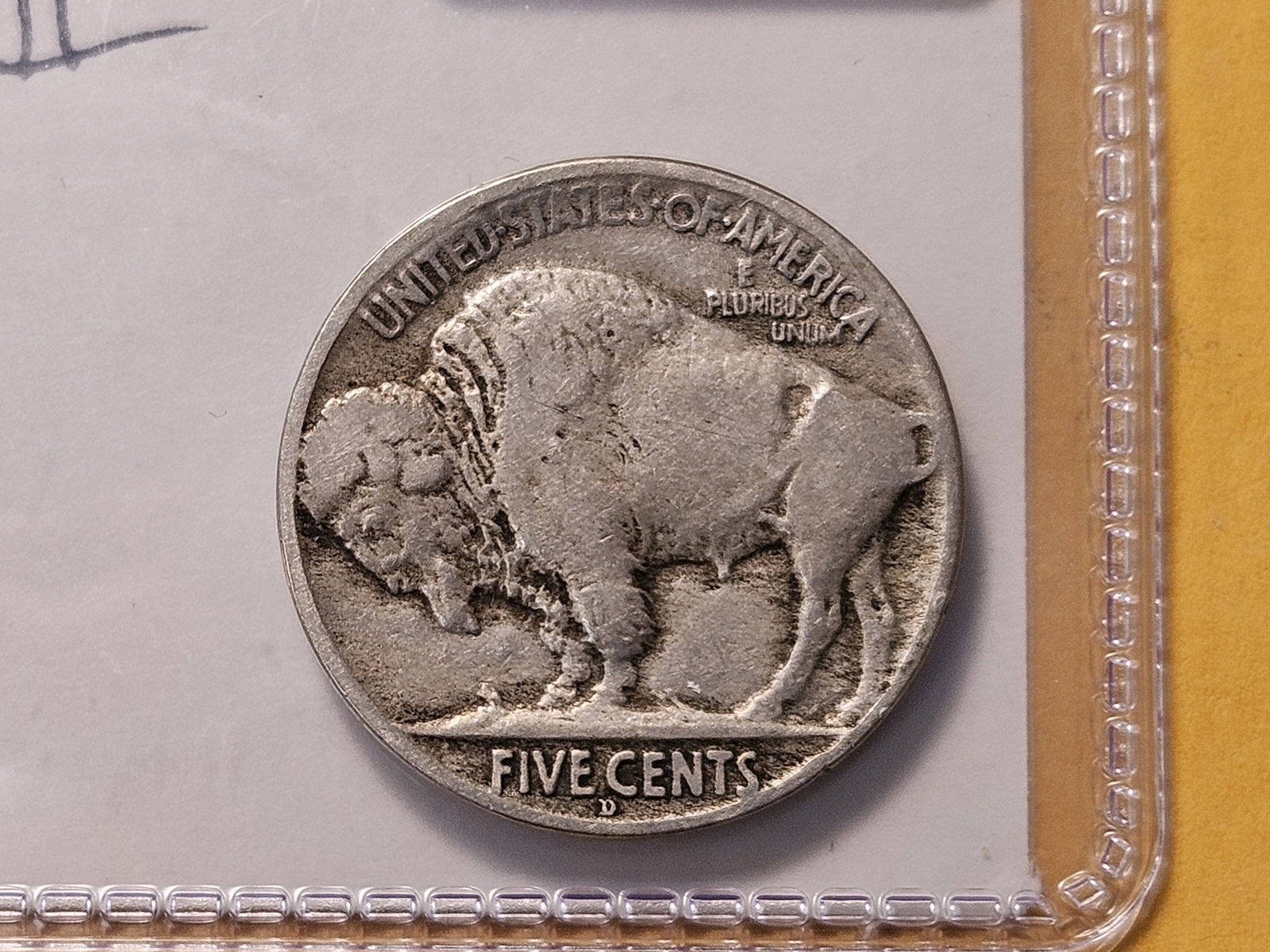 Semi-Key Date 1913-D Buffalo Nickel - 4