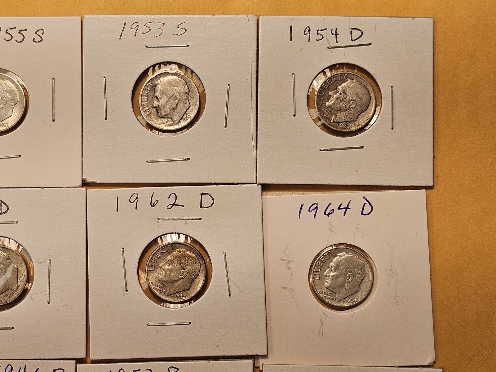 Twenty Mixed Roosevelt Silver Dimes - 3