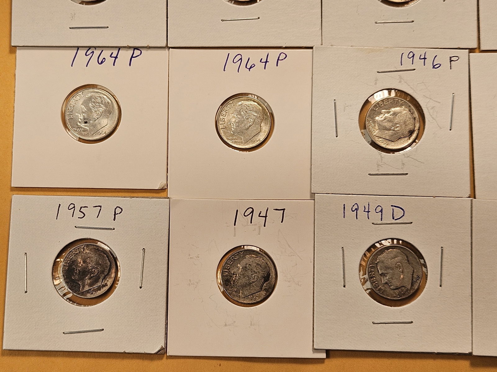 Twenty Mixed Roosevelt Silver Dimes - 4