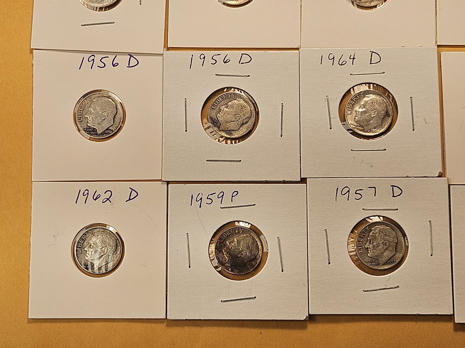 Twenty Mixed Roosevelt Silver Dimes - 4