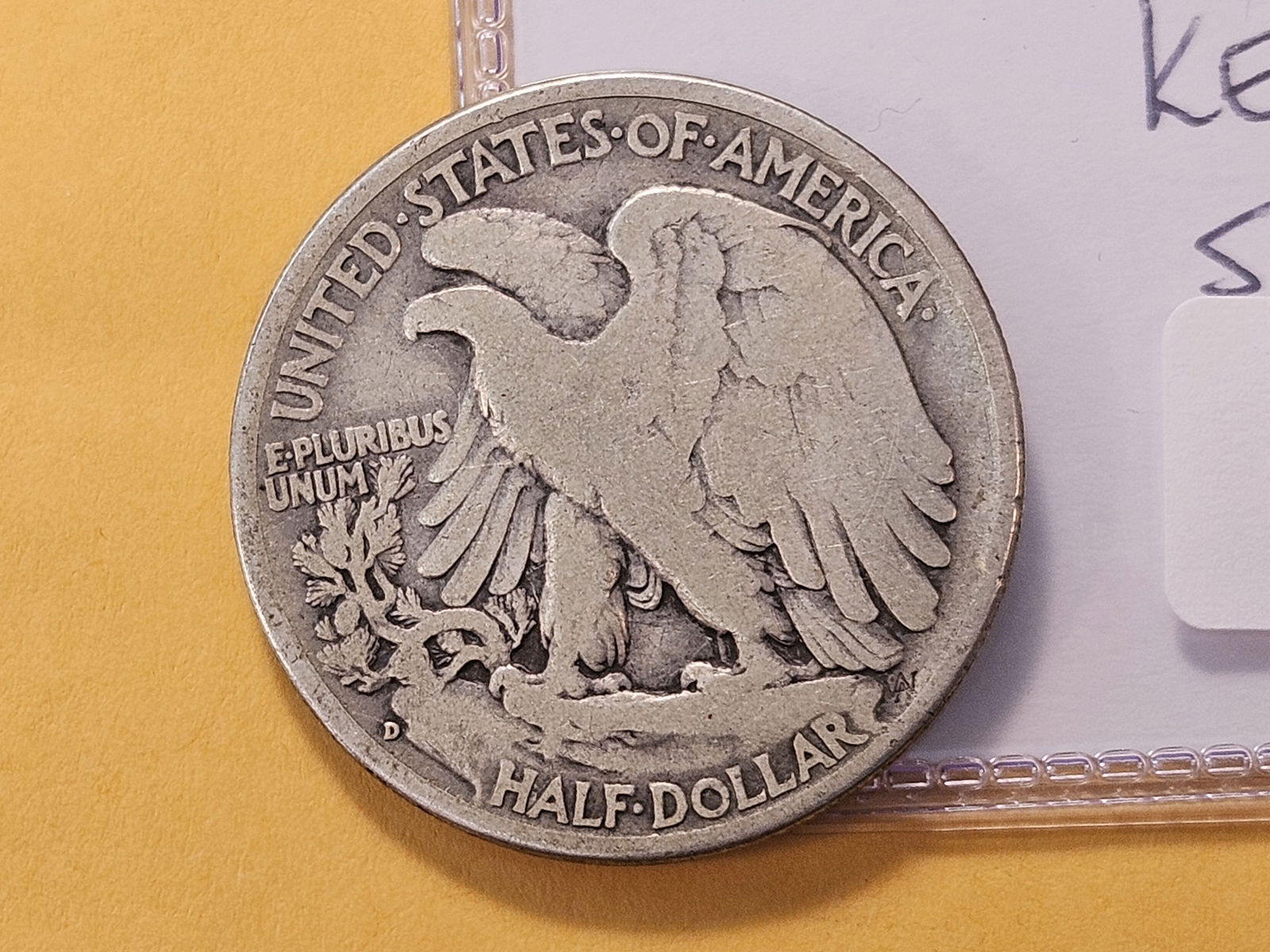 KEY DATE 1938-D Walking Liberty Silver Half Dollar - 4