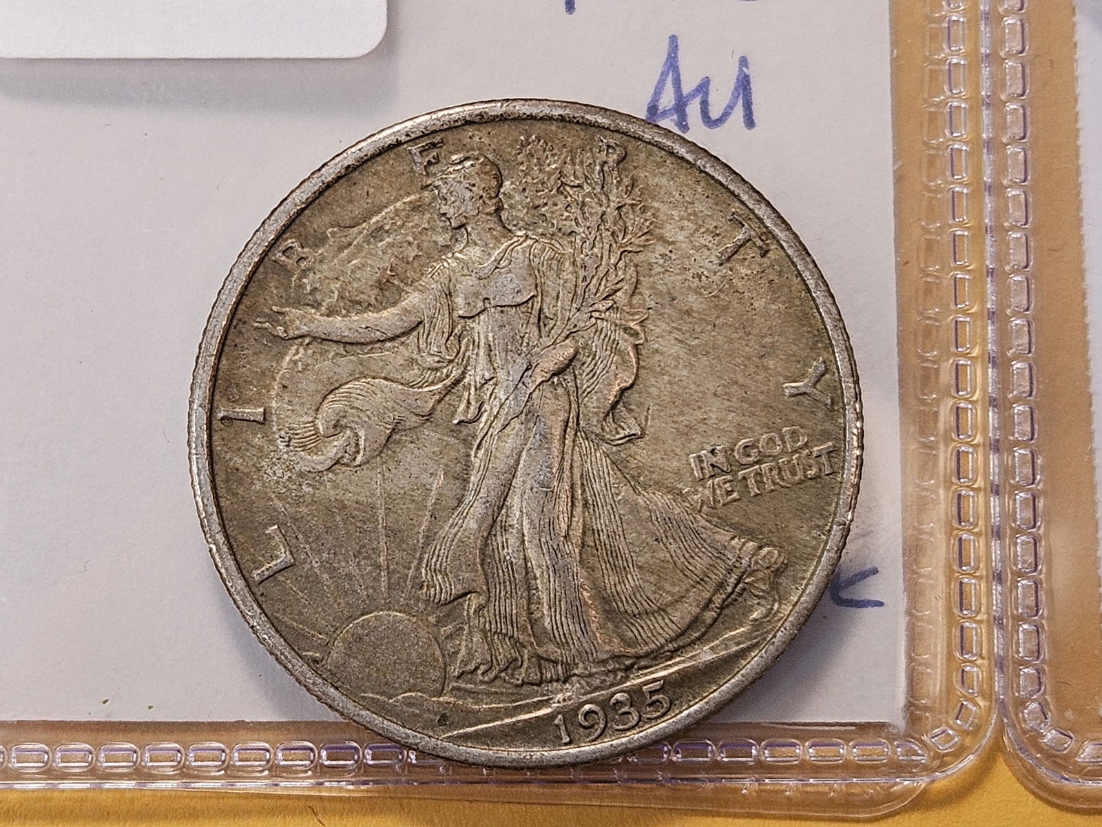 Two US Silver Half Dollars - 2