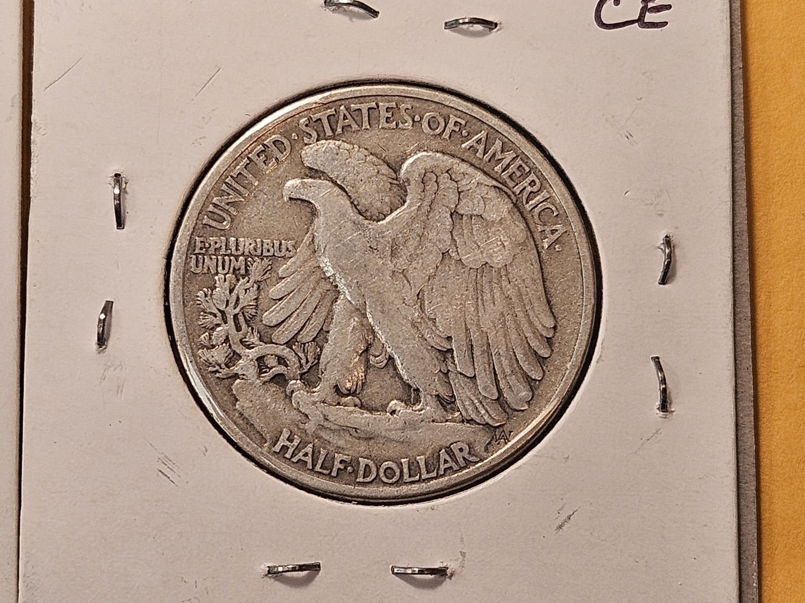 Three Circulated Walking Liberty Silver Half Dollars - 7