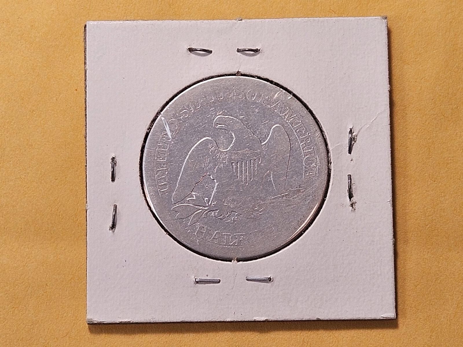 Better Date 1865-S Seated Liberty Silver Half Dollar - 3