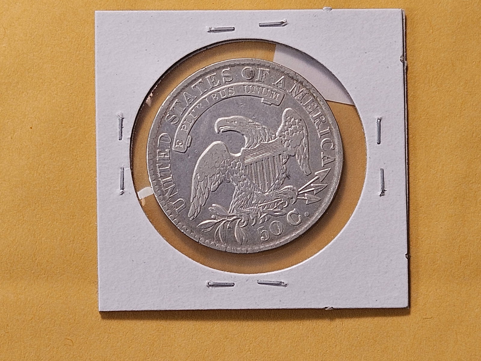 1834 Capped Bust Silver Half Dollar - 3