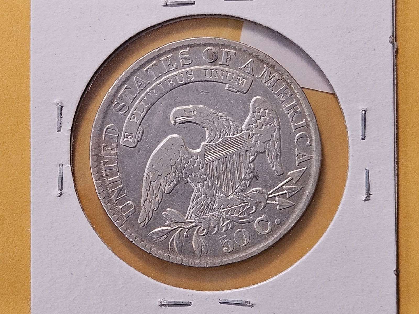 1834 Capped Bust Silver Half Dollar - 4