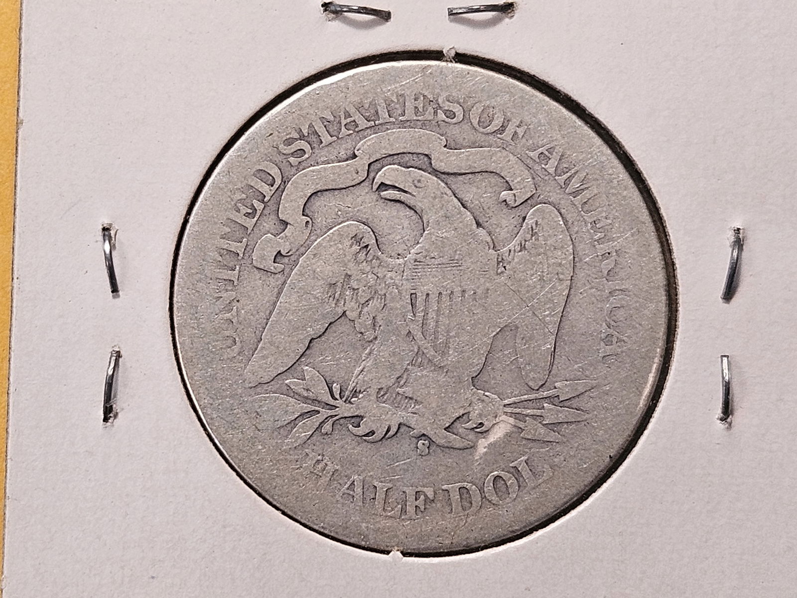 Two Circulated US Silver Half Dollars - 5