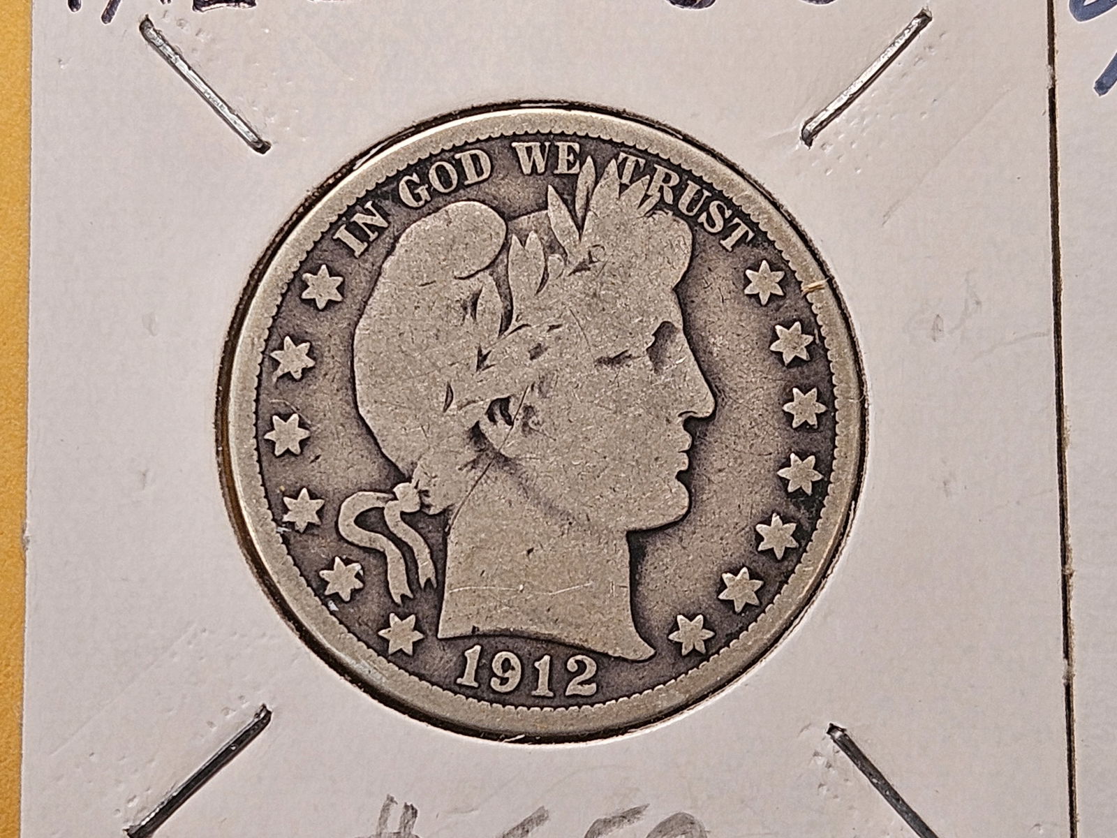 Three Circulated Barber Silver Half Dollars - 2