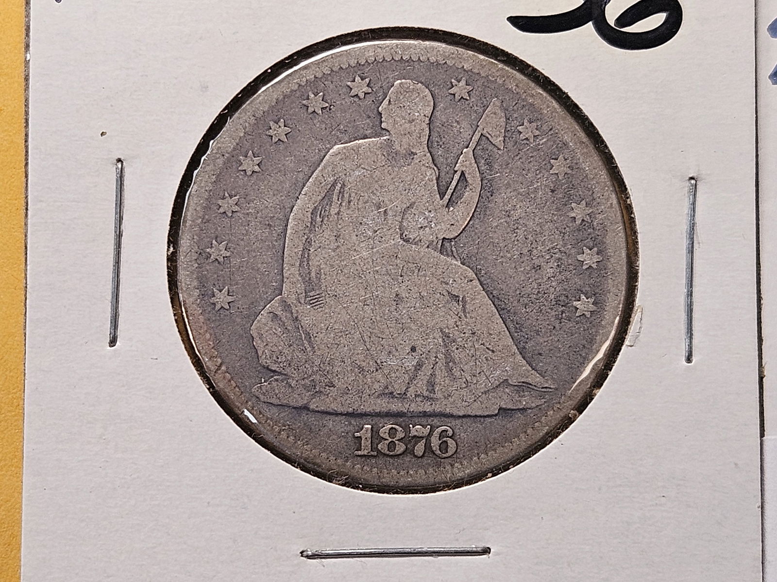 Two Circulated US Silver Half Dollars - 2