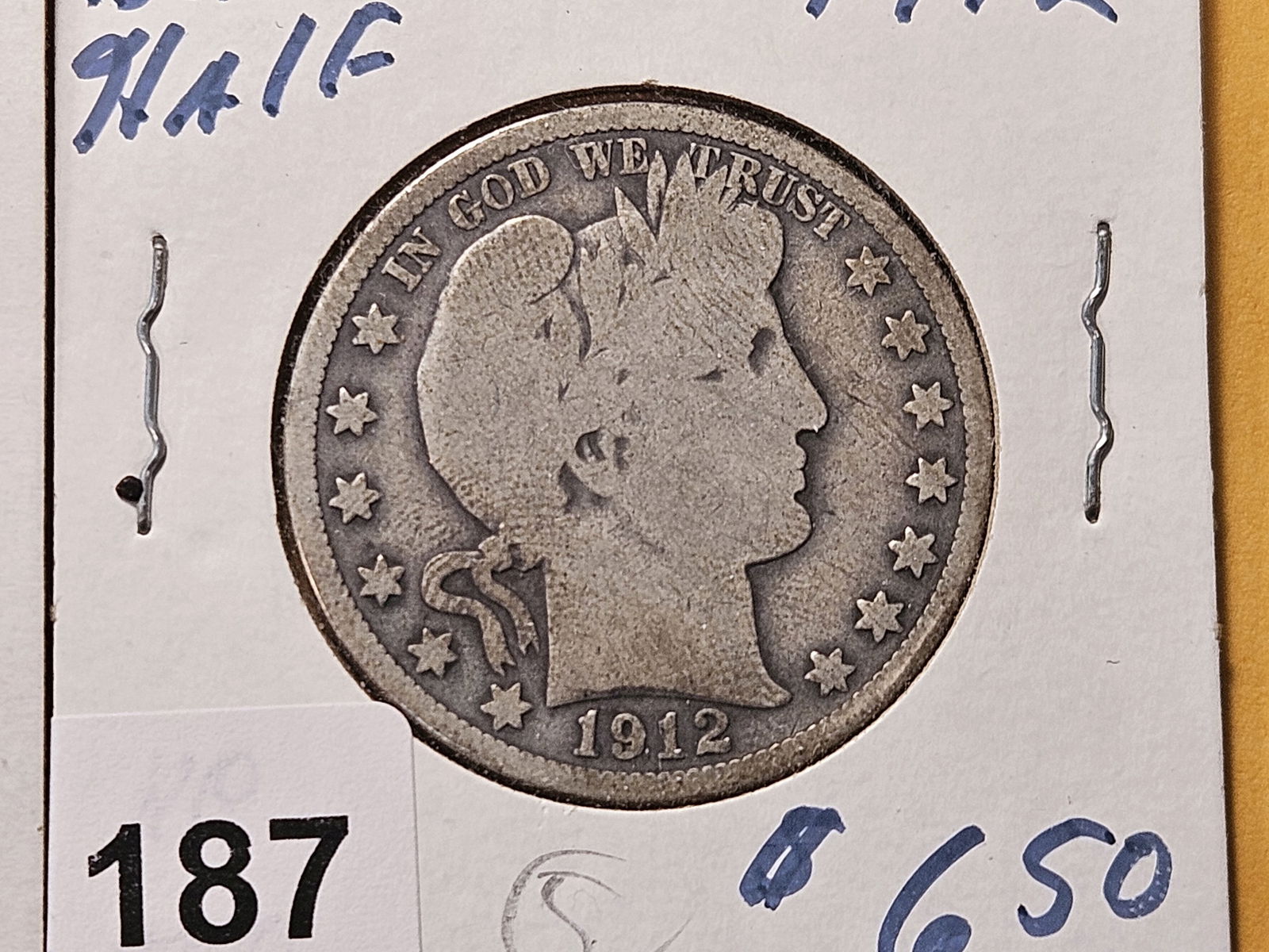 Two Circulated US Silver Half Dollars - 3