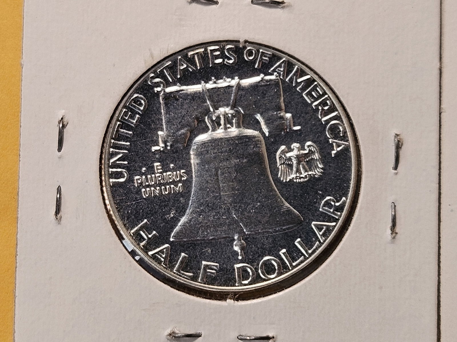 Two GEM Proof Franklin Silver Half Dollars - 5