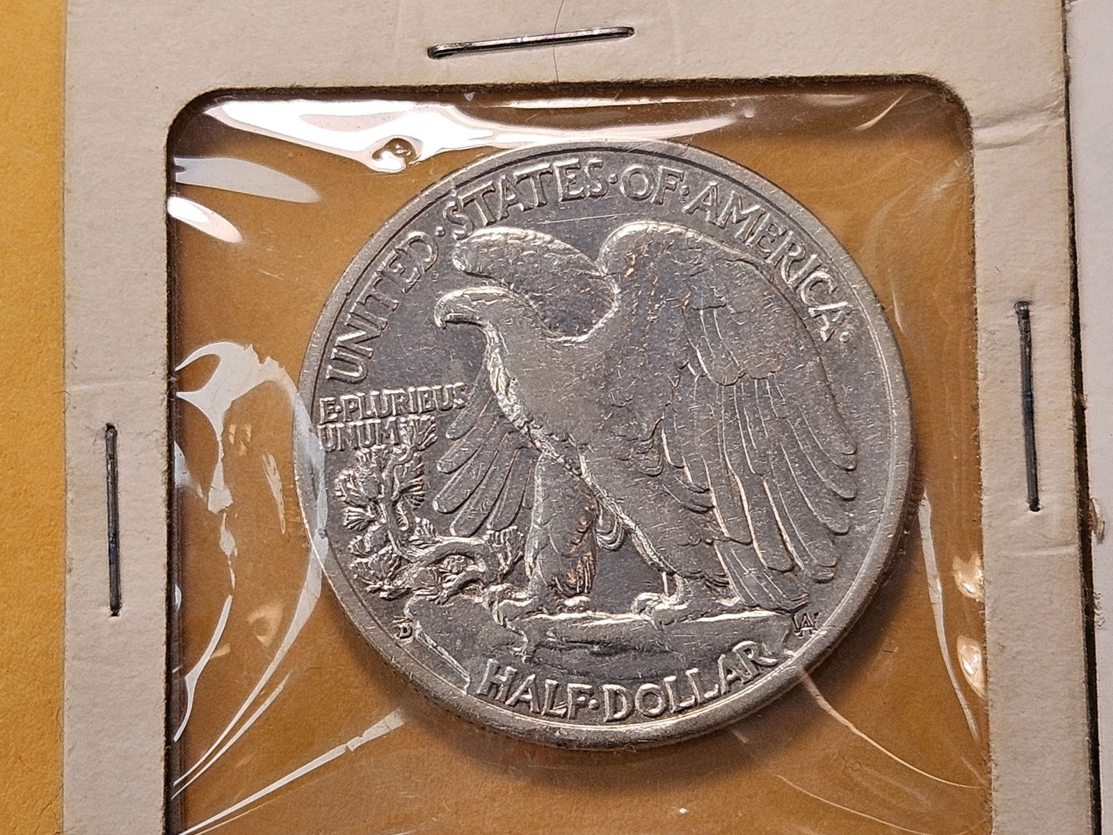 Three Circulated Walking Liberty Silver Half Dollars - 6