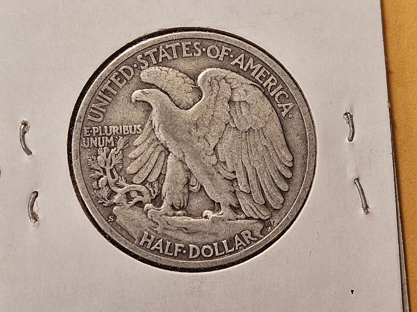 Three Circulated Walking Liberty Silver Half Dollars - 7