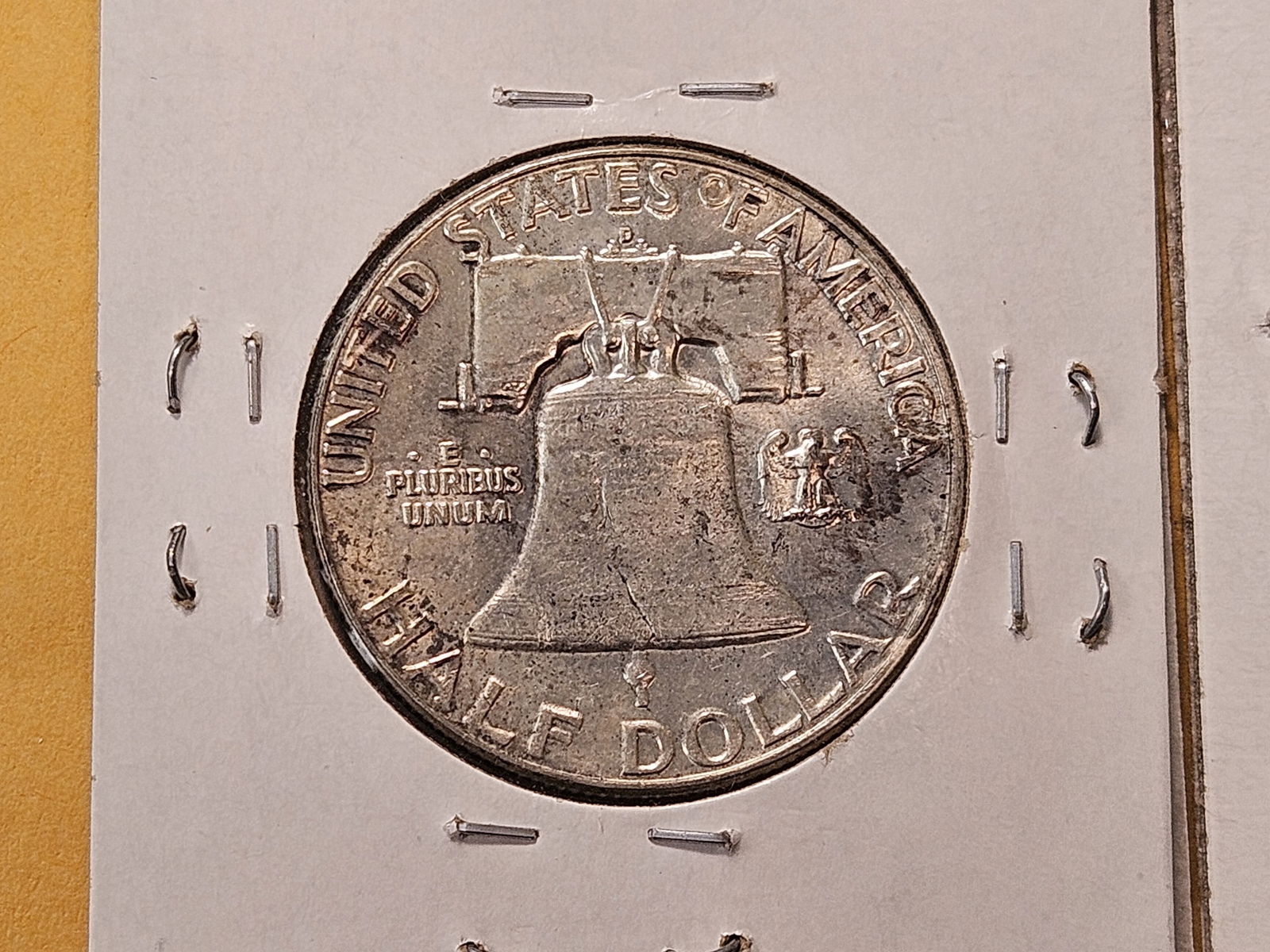 Three Circulated Franklin Silver Half Dollars - 6