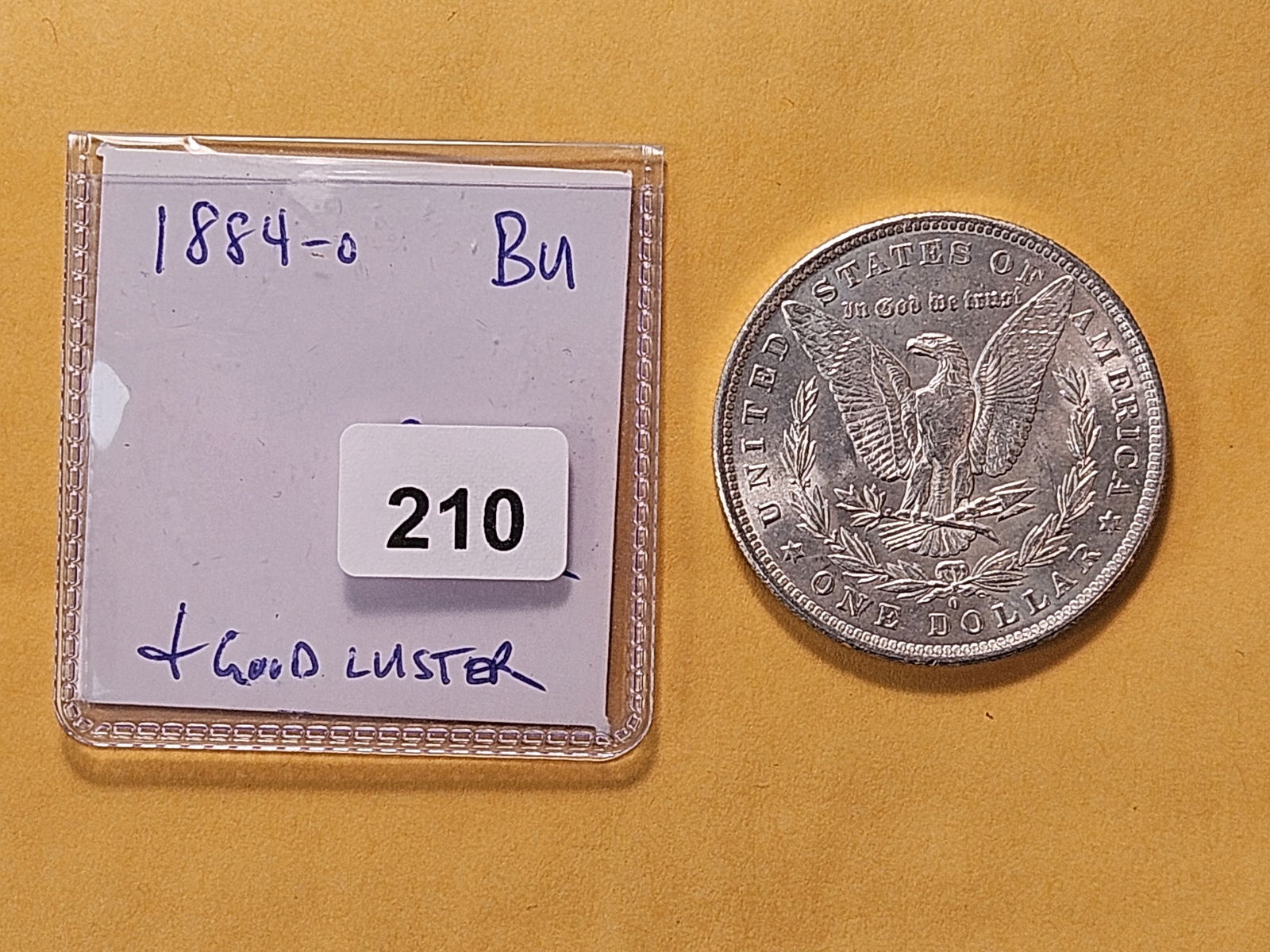 1884-O Morgan Silver Dollar - 3