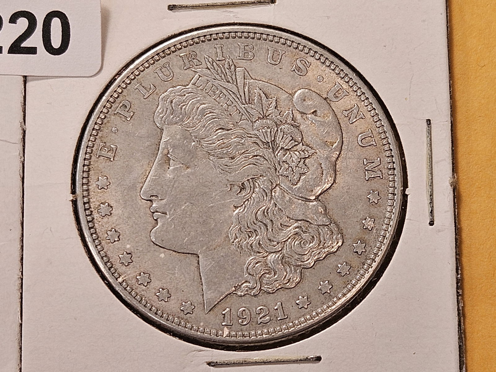 1921 Morgan and 1922-S Peace Silver Dollars - 3