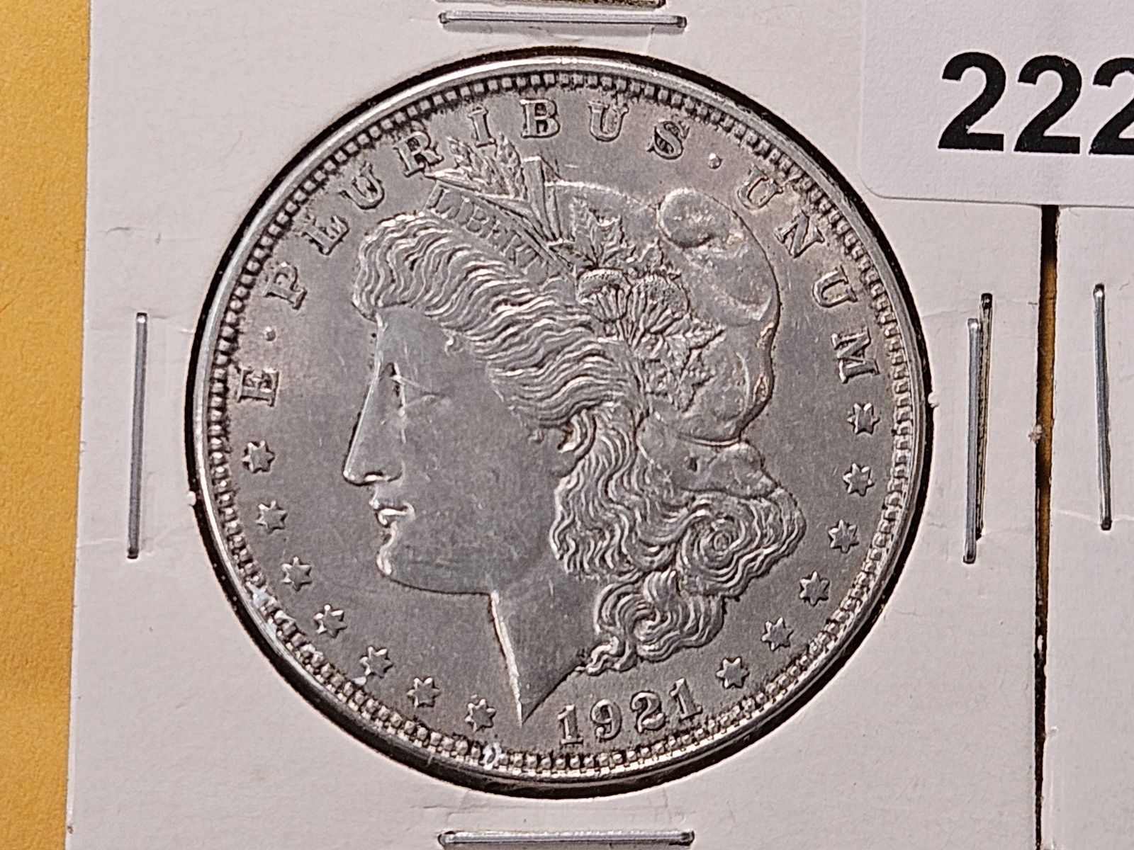 1921 Morgan and 1926-S Peace Silver Dollars - 2