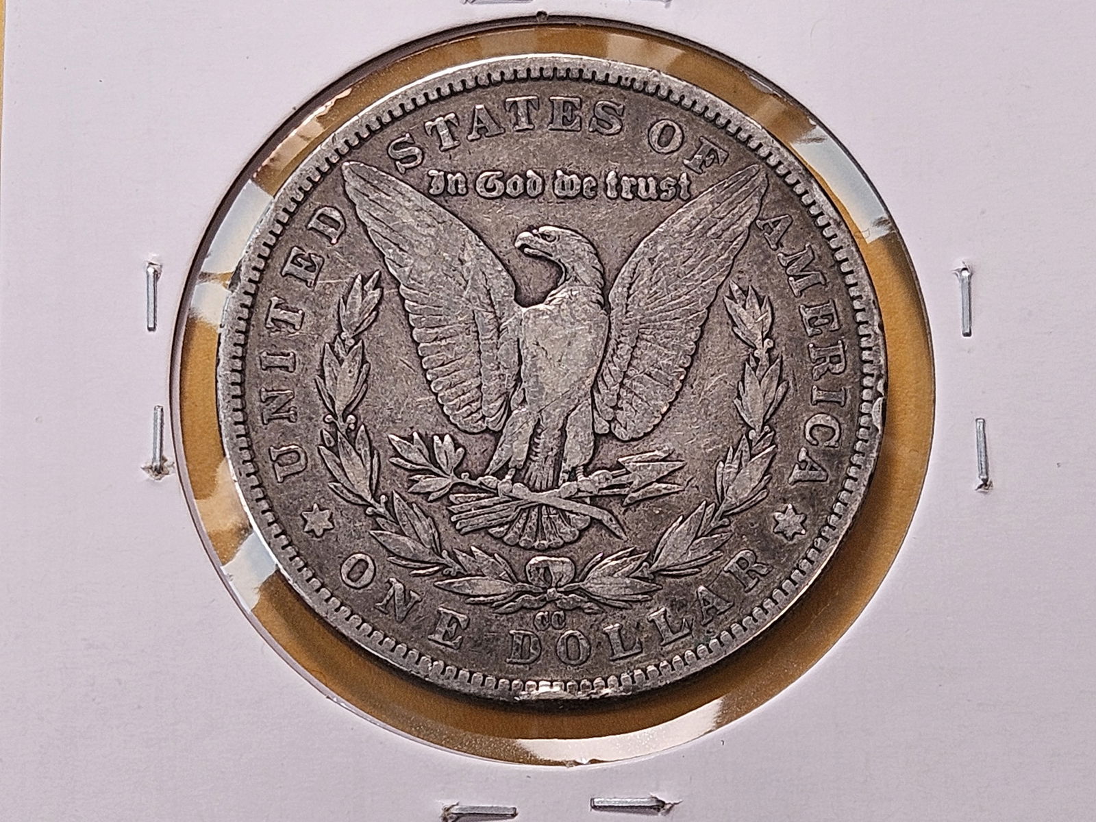 KEY DATE! 1890-CC Morgan Silver Dollar - 4