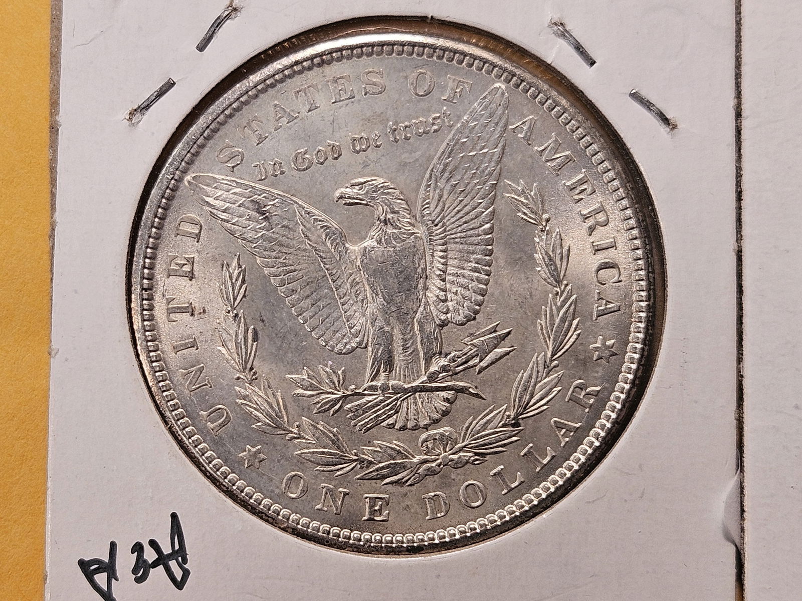 Two Brilliant About Uncirculated Morgan Silver Dollars - 5