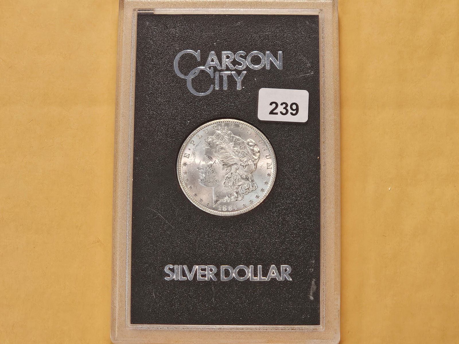 KEY DATE! 1884-CC Morgan Silver Dollar in Choice Brilliant Uncirculated - 2