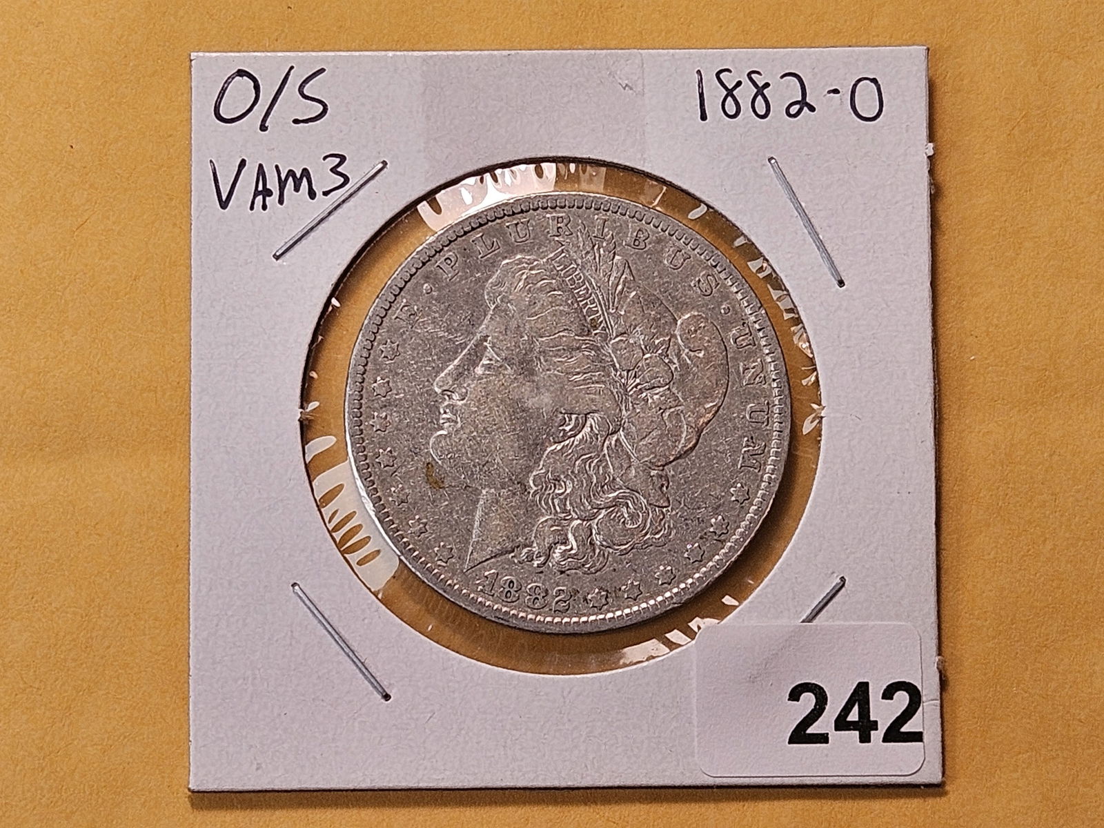 VARIETY! 1882-O Morgan Silver Dollar - 2
