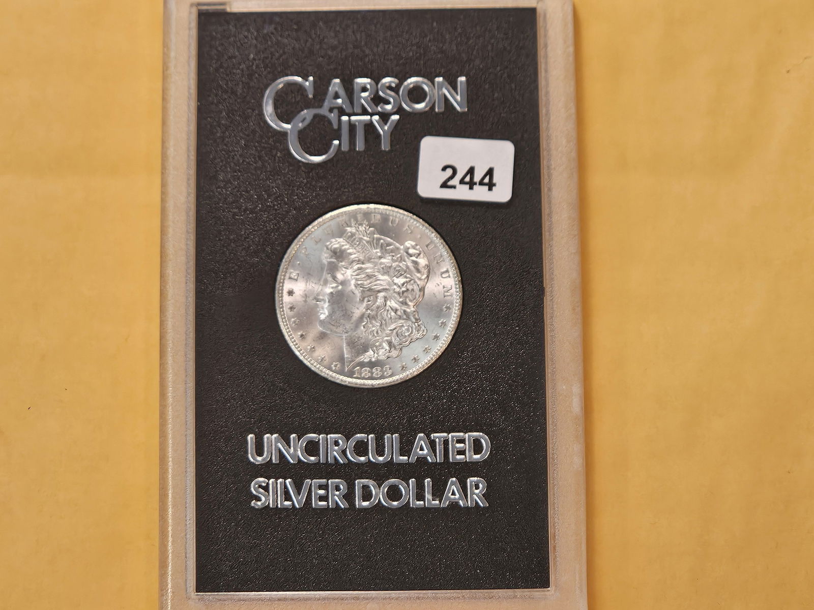 KEY DATE! 1883-CC Morgan Silver Dollar in Choice Brilliant Uncirculated plus - 2