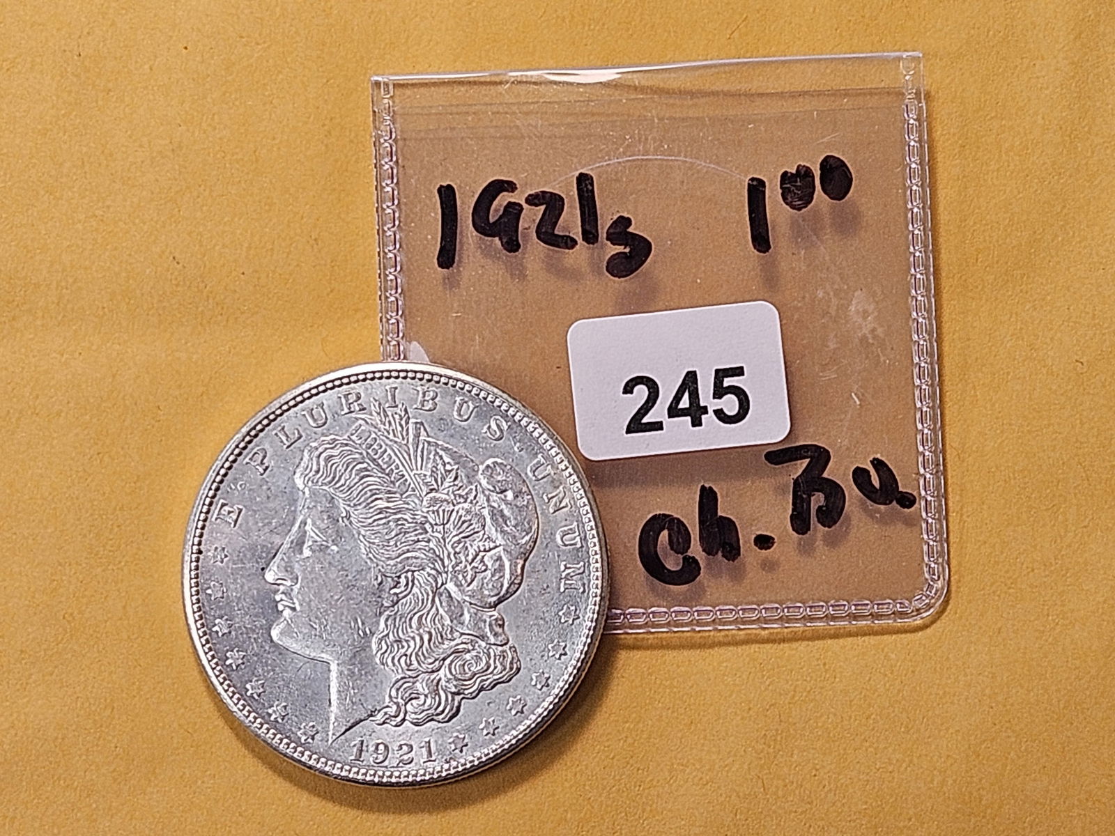 1921-S Morgan Silver Dollar - 2