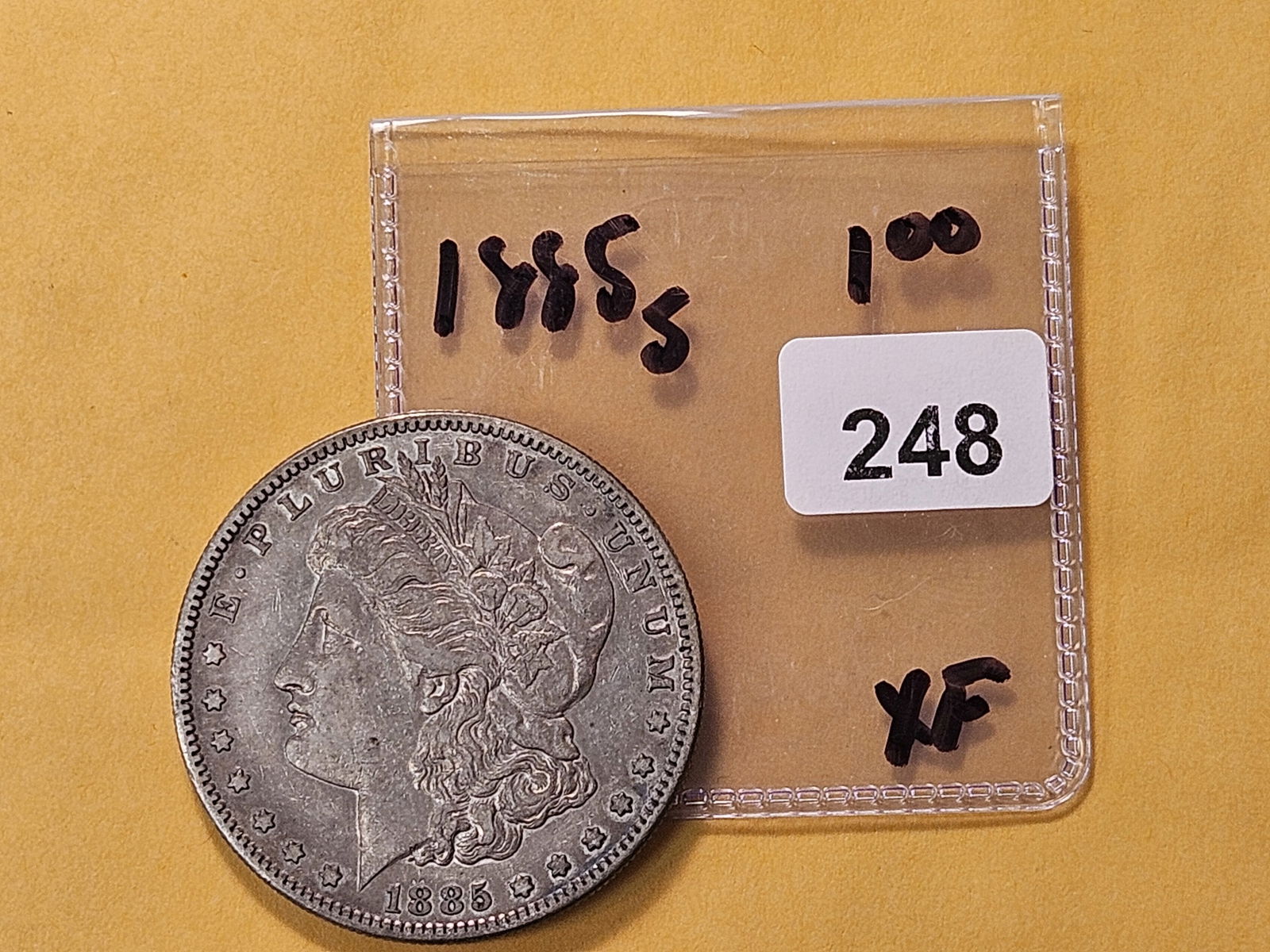 Better Date 1885-S Morgan Silver Dollar - 2