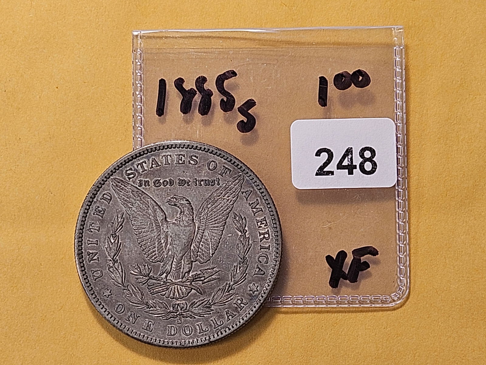 Better Date 1885-S Morgan Silver Dollar - 3