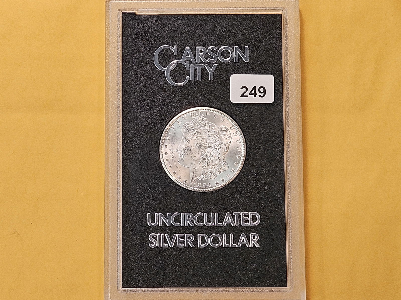 KEY DATE! 1884-CC Morgan Silver Dollar in Choice Brilliant Uncirculated - 2