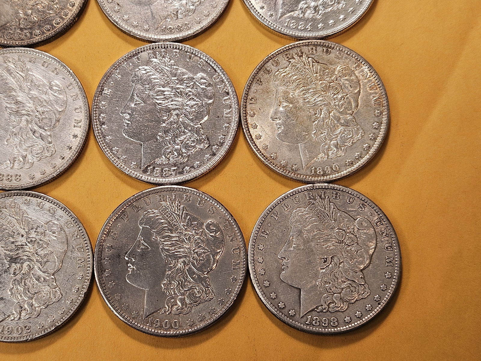 ** FULL ROLL ** Twenty Morgan Silver Dollars - 5