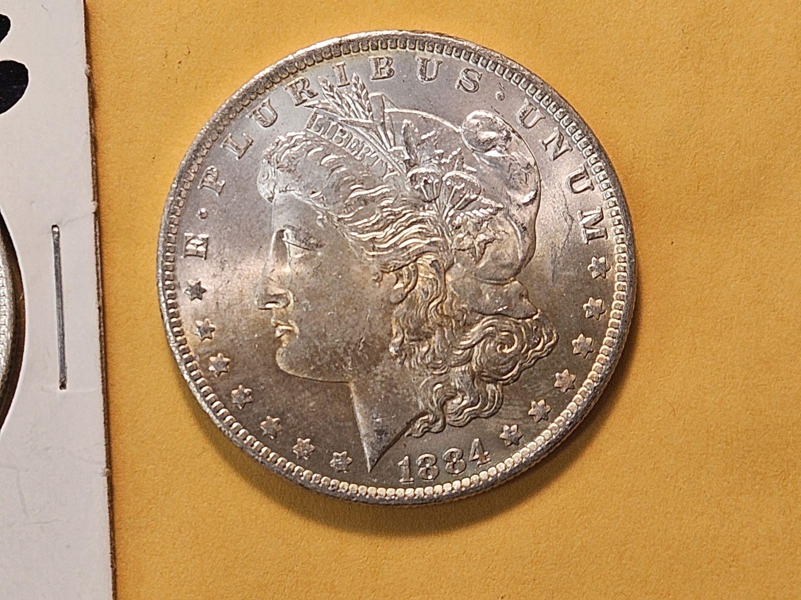 Two Brilliant About Uncirculated plus Morgan Silver Dollars - 3