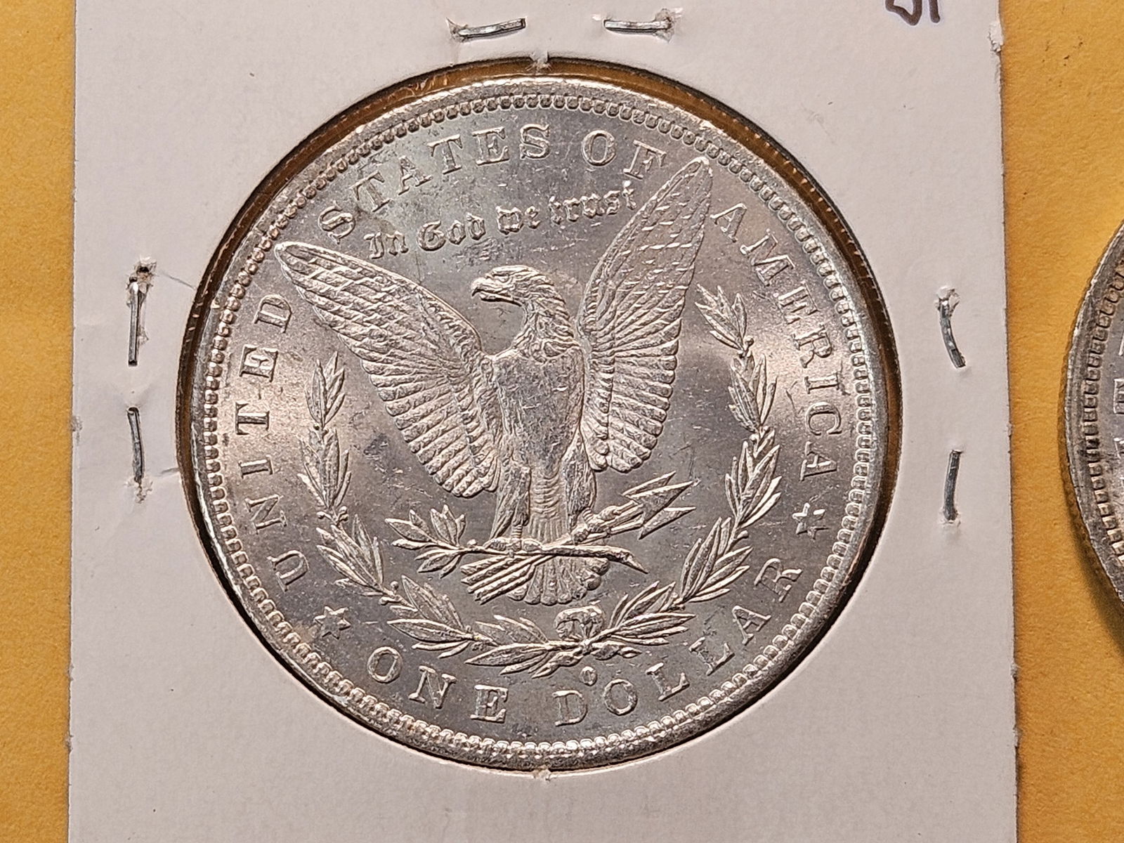 Two Brilliant About Uncirculated plus Morgan Silver Dollars - 5