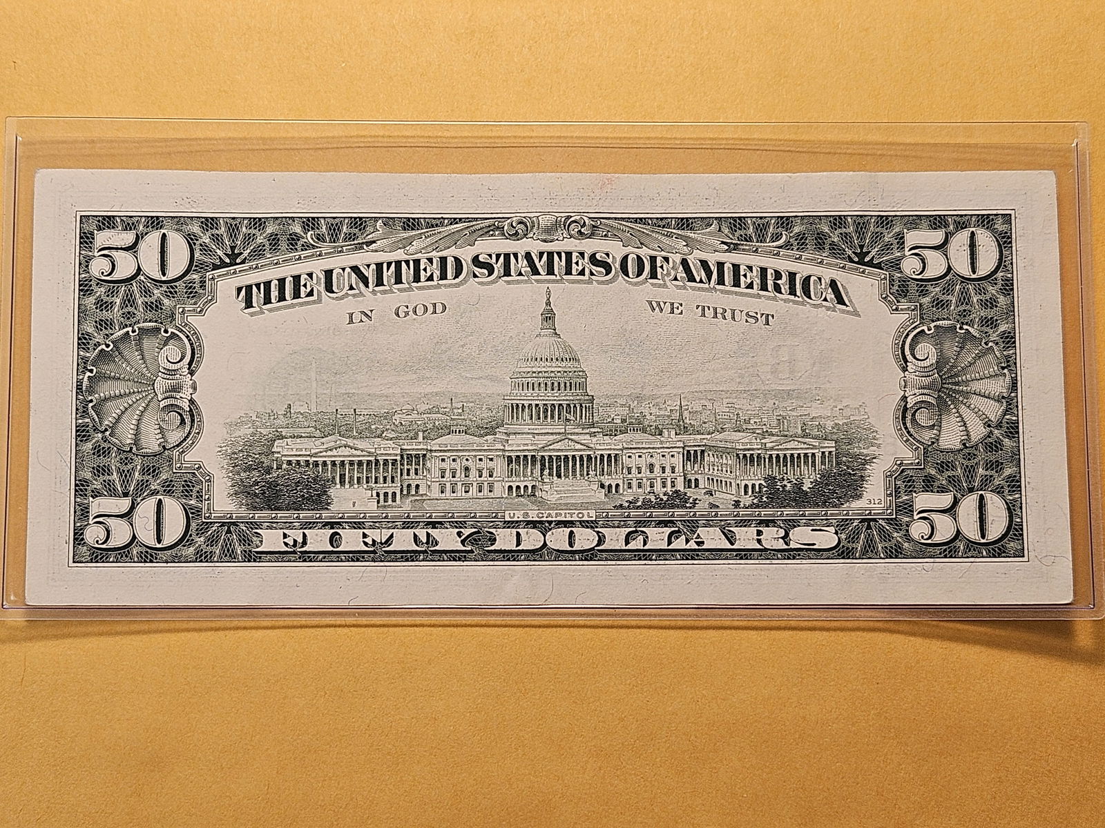 Crisp Uncirculated Series 1993 Fifty Dollar Federal Reserve STAR Note - 3
